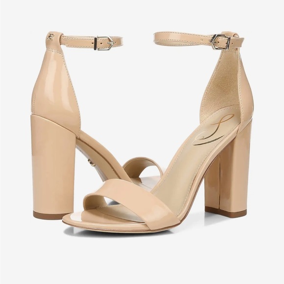 Sam Edelman Yaro Ankle Strap Sandal Heel - Picture 1 of 7